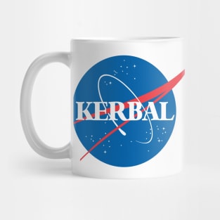 Kerbal NASA logo Mug